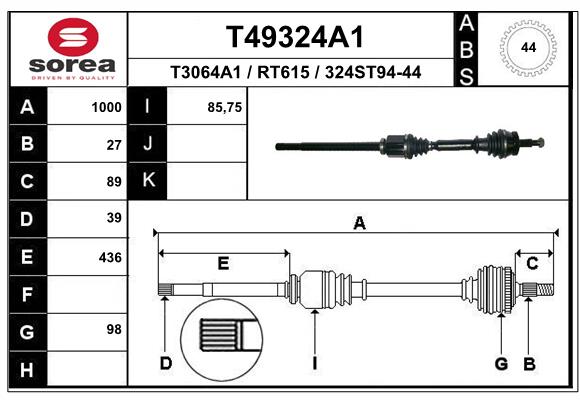 Planetara T49324A1 EAI