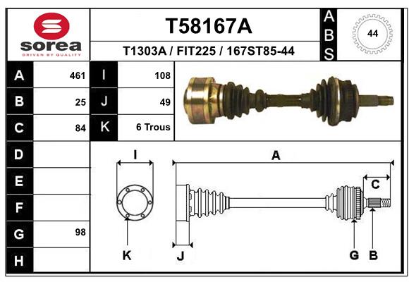 Planetara T58167A EAI
