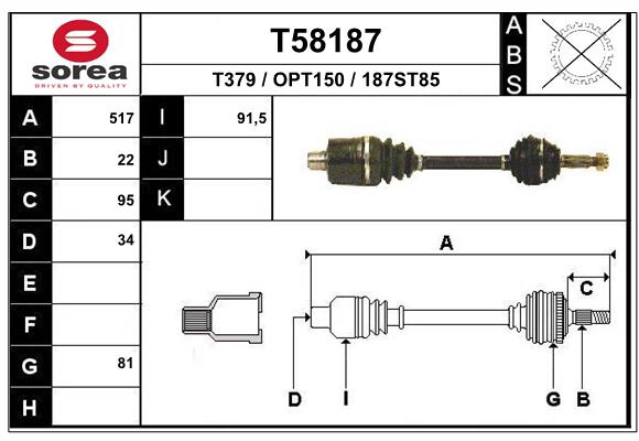 Planetara T58187 EAI