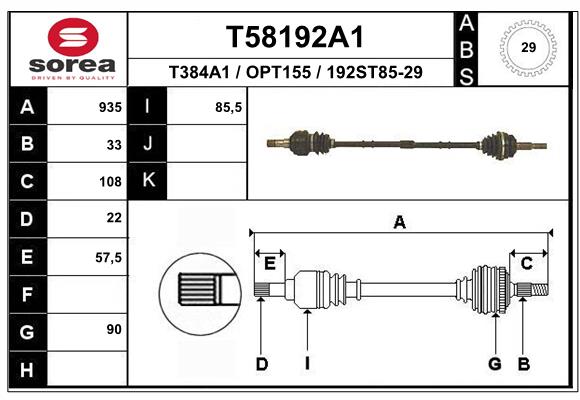 Planetara T58192A1 EAI