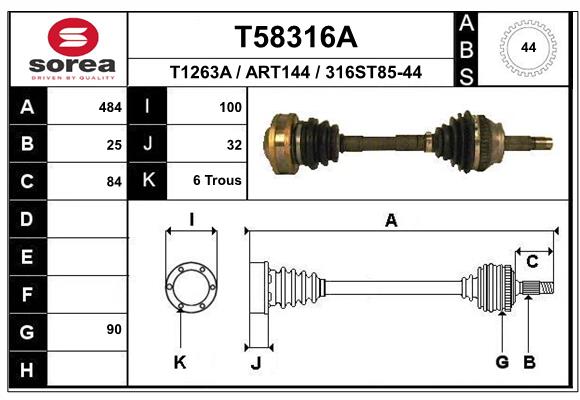 Planetara T58316A EAI