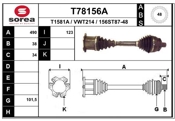 Planetara T78156A EAI