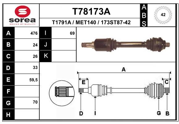 Planetara T78173A EAI