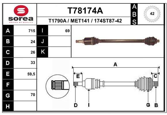Planetara T78174A EAI