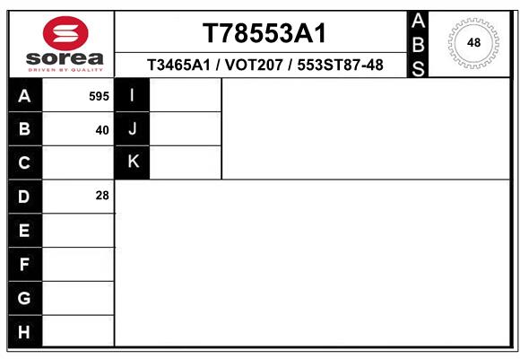 Planetara T78553A1 EAI