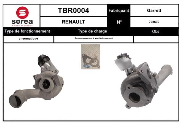 Compresor,sistem de supraalimentare TBR0004 EAI