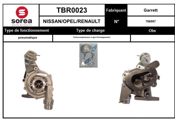 Compresor,sistem de supraalimentare TBR0023 EAI