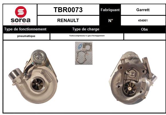 Compresor,sistem de supraalimentare TBR0073 EAI