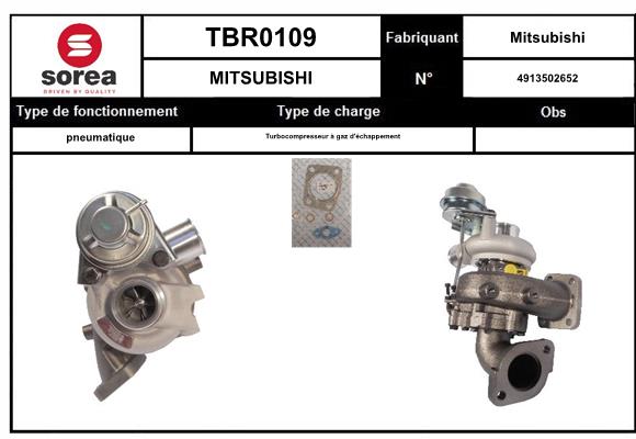 Compresor,sistem de supraalimentare TBR0109 EAI