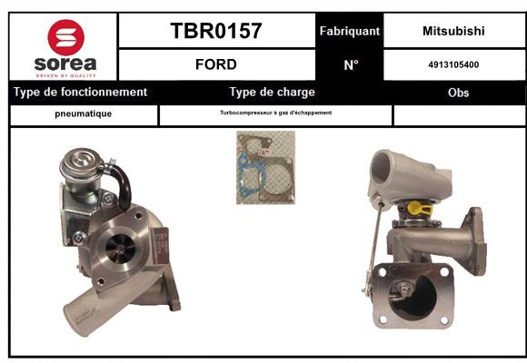 Compresor,sistem de supraalimentare TBR0157 EAI