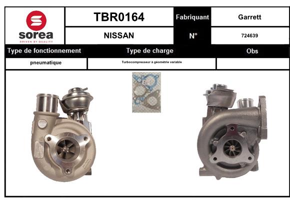 Compresor,sistem de supraalimentare TBR0164 EAI
