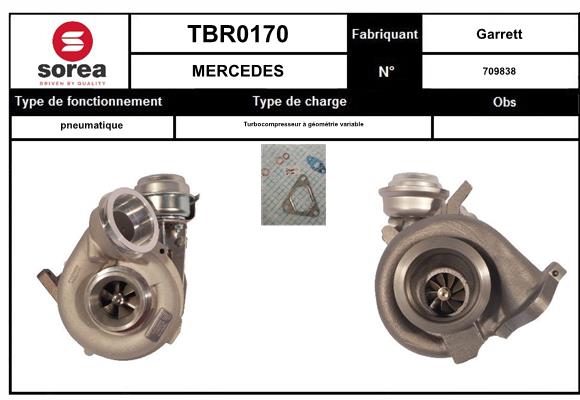 Compresor,sistem de supraalimentare TBR0170 EAI