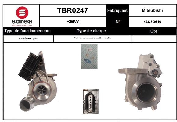 Compresor,sistem de supraalimentare TBR0247 EAI