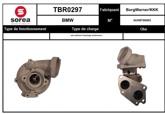 Compresor,sistem de supraalimentare TBR0297 EAI