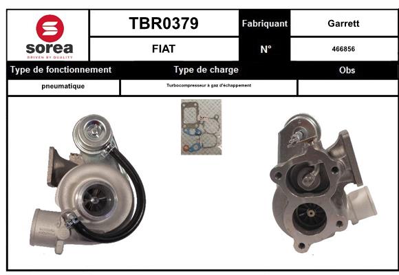 Compresor,sistem de supraalimentare TBR0379 EAI