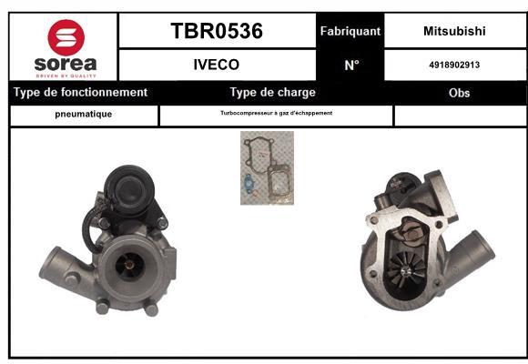 Compresor,sistem de supraalimentare TBR0536 EAI
