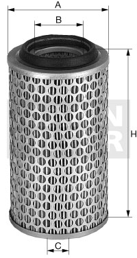 Filtru aer C 36 1142 MANN-FILTER