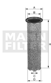 Filtru aer secundar CF 924 MANN-FILTER