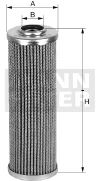 Filtru, sistem hidraulic primar HD 517/6 MANN-FILTER