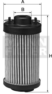 Filtru, sistem hidraulic primar HD 419/1 MANN-FILTER