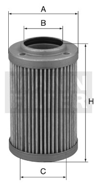 Filtru, sistem hidraulic primar HD 825/4 MANN-FILTER