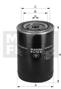 Filtru ulei W 950/17 MANN-FILTER
