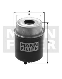 Filtru combustibil WK 8134 MANN-FILTER