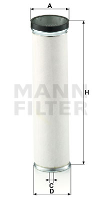 Filtru aer secundar CF 830 MANN-FILTER