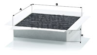 Filtru, aer habitaclu CUK 2032 MANN-FILTER