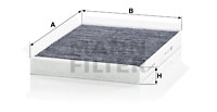 Filtru, aer habitaclu CUK 2622 MANN-FILTER