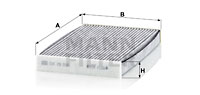 Filtru, aer habitaclu CUK 29 008 MANN-FILTER