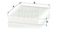 Filtru, aer habitaclu CU 14 001 MANN-FILTER