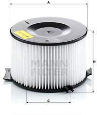 Filtru, aer habitaclu CU 1738 MANN-FILTER