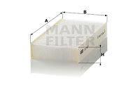 Filtru, aer habitaclu CU 1823 MANN-FILTER