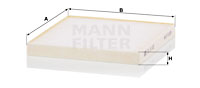 Filtru, aer habitaclu CU 18 002 MANN-FILTER