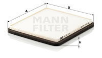 Filtru, aer habitaclu CU 20 010 MANN-FILTER