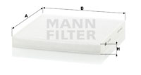 Filtru, aer habitaclu CU 2132 MANN-FILTER