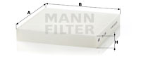 Filtru, aer habitaclu CU 2149 MANN-FILTER