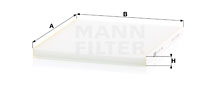 Filtru, aer habitaclu CU 21 008 MANN-FILTER