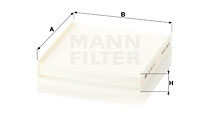 Filtru, aer habitaclu CU 22 011 MANN-FILTER