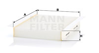 Filtru, aer habitaclu CU 22 022 MANN-FILTER