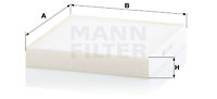 Filtru, aer habitaclu CU 22 028 MANN-FILTER