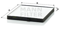 Filtru, aer habitaclu CU 2330 MANN-FILTER