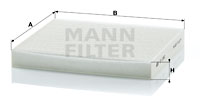 Filtru, aer habitaclu CU 2362 MANN-FILTER