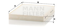 Filtru, aer habitaclu CU 23 003 MANN-FILTER