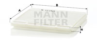 Filtru, aer habitaclu CU 2425 MANN-FILTER