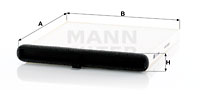 Filtru, aer habitaclu CU 24 009 MANN-FILTER