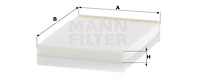 Filtru, aer habitaclu CU 24 027 MANN-FILTER