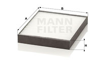 Filtru, aer habitaclu CU 2513 MANN-FILTER