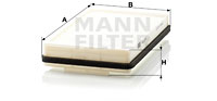 Filtru, aer habitaclu CU 2534 MANN-FILTER